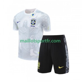 Maillot de Foot Brésil JESUS Enfant Domicile Blanc 2024/25
